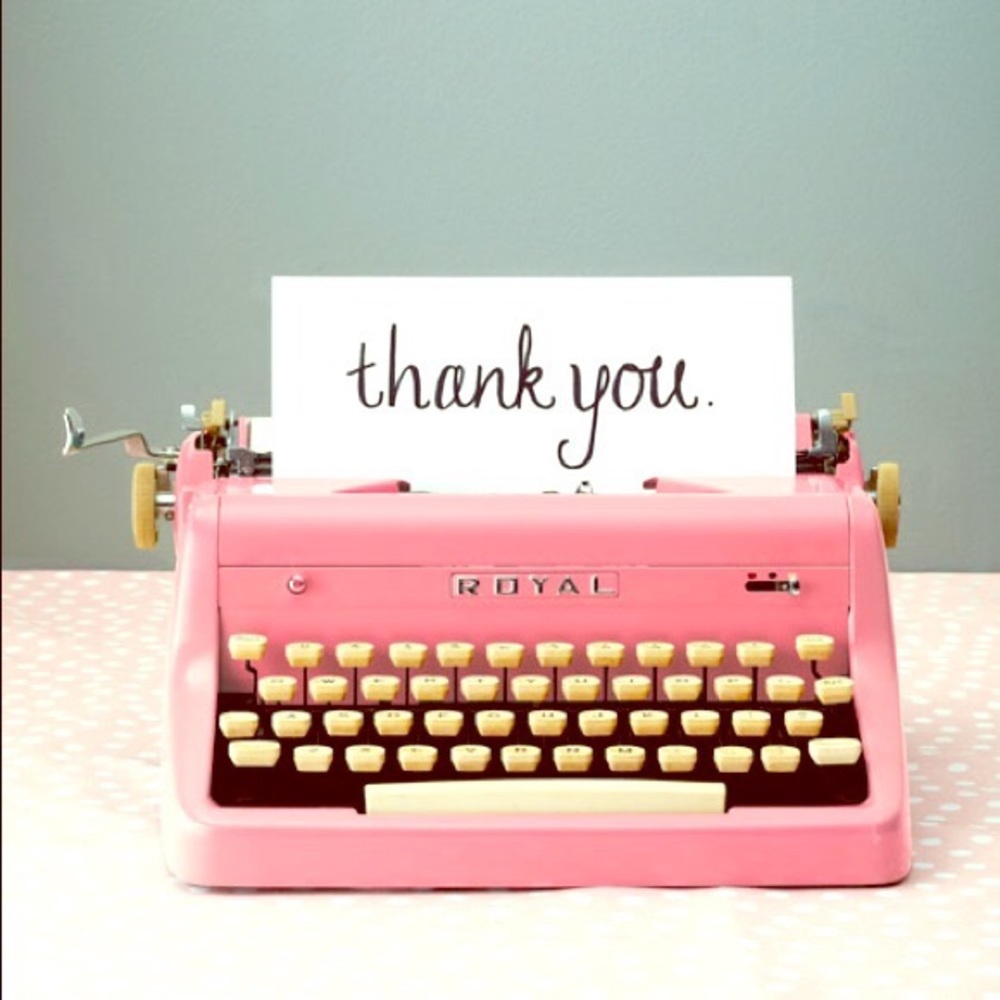 THANK YOU FOR SHOPPING MY CLOSET!